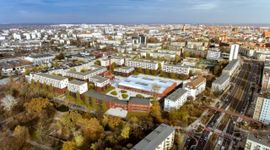 We Wrocławiu trwa budowa pierwszego osiedla w ramach programu Mieszkanie Plus [ZDJĘCIA + WIZUALIZACJE]