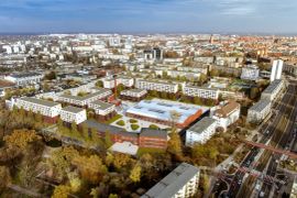 We Wrocławiu trwa budowa pierwszego osiedla w ramach programu Mieszkanie Plus [ZDJĘCIA + WIZUALIZACJE]