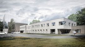 W Lubinie rusza budowa Dolnośląskiego Centrum Zdrowia Psychicznego dla Dzieci i Młodzieży [WIZUALIZACJE]