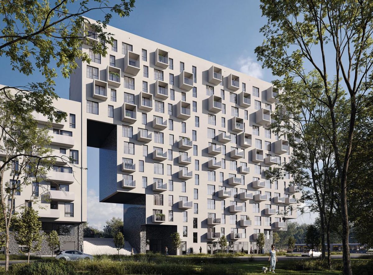 Marvipol Development, / wizualizacja poglądowa