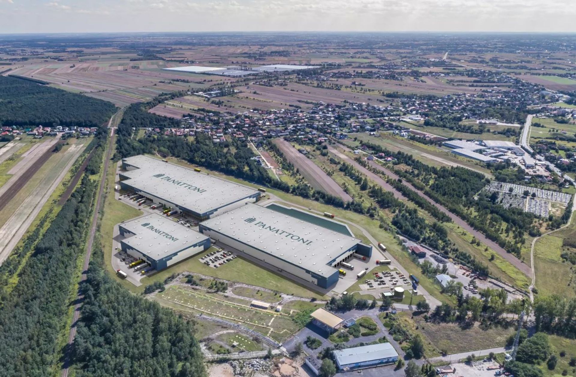 Panattoni uzyskało ponad 48 mln euro kredytu na największy park przemysłowy w Polsce wschodniej – Panattoni Park Lublin II
