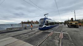 W centrum Krakowa trwa remont mostu Grunwaldzkiego [FILMY]