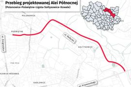 Wrocław: Miasto ubiega się o pół miliarda złotych dofinansowania z budżetu państwa na budowę Alei Północnej