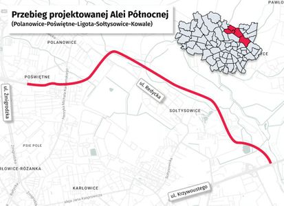 Wrocław: Miasto ubiega się o pół miliarda złotych dofinansowania z budżetu państwa na budowę Alei Północnej