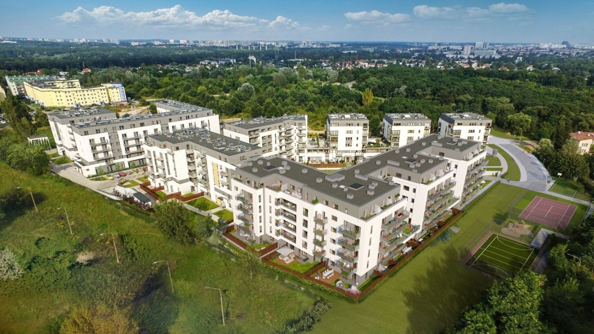 Ponad 80% sprzedanych mieszkań na osiedlu Nowe Ogrody w Poznaniu