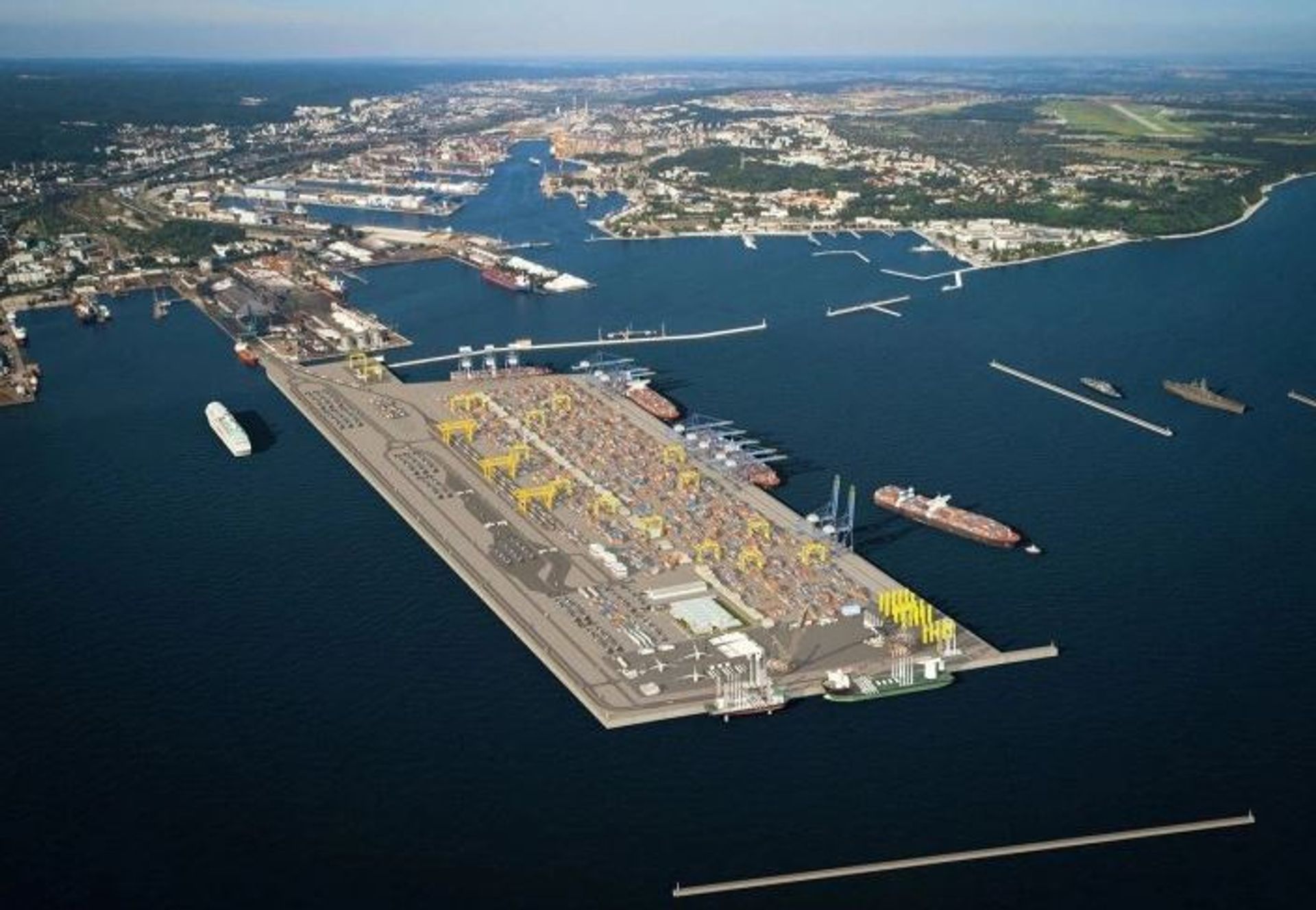 Nowa wielka, strategiczna inwestycja za 5 mld zł w Porcie Gdynia. Powstanie Port Zewnętrzny
