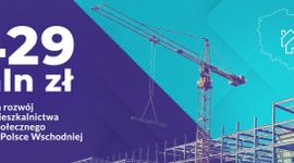 Ponad 3 tysiące nowych mieszkań powstanie w Polsce Wschodniej