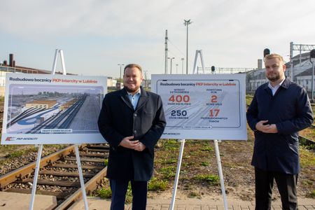 PKP Intercity ogłasza przetarg na prace projektowe na bocznicy kolejowej w Lublinie