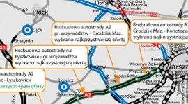 To będzie najszersza autostrada w Polsce. Rozbudowa A2 między Łodzią i Warszawą coraz bliżej 
