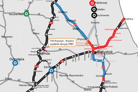 Podlaskie: Może ruszać budowa drogi ekspresowej S16 Knyszyn - Krynice