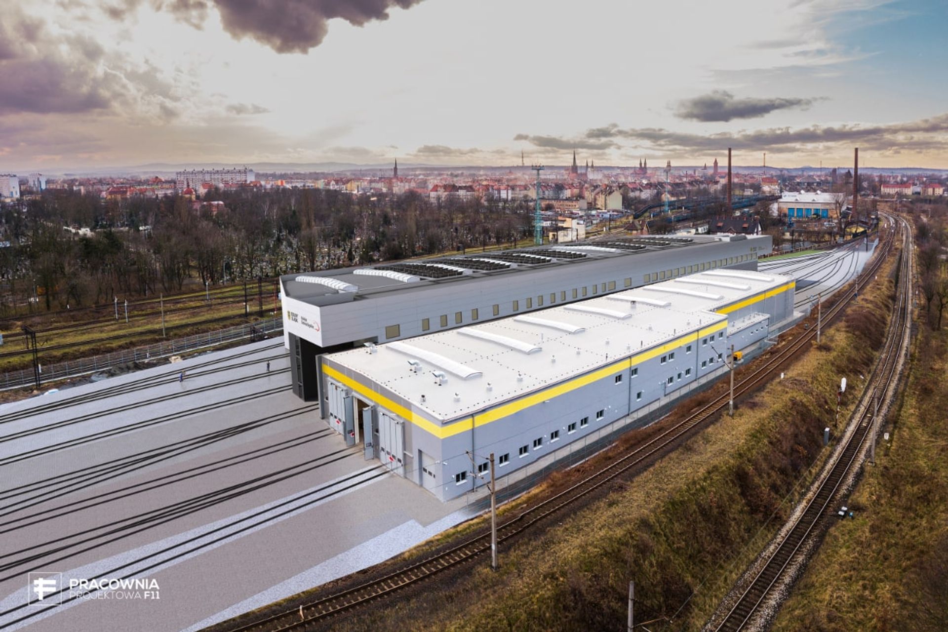 Legnica: Rozstrzygnięto przetarg na budowę hali serwisowej Kolei Dolnośląskich 