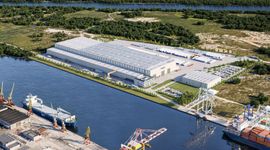 Windar Renovables buduje w Szczecinie za 150 mln euro wielką fabrykę wież wiatrowych dla offshore wind [ZDJĘCIA+WIZUALIZACJE]