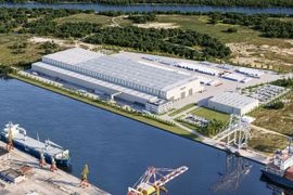 Windar Renovables buduje w Szczecinie za 150 mln euro wielką fabrykę wież wiatrowych dla offshore wind [ZDJĘCIA+WIZUALIZACJE]