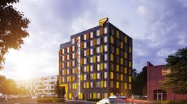 Wrocław: Legnicka 60C – zamiast biurowca, przy Magnolii powstanie aparthotel [WIZUALIZACJE]