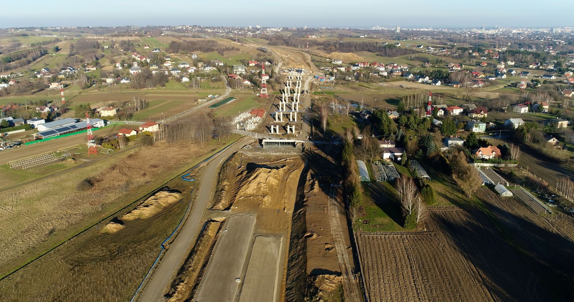 W województwie podkarpackim trwa budowa estakady na odcinku S19 Rzeszów Południe – Babica 