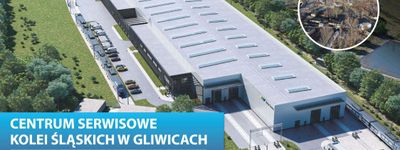 Była kopalnia – będzie kolej. Centrum Serwisowe Kolei Śląskich powstanie w Gliwicach [FILM]
