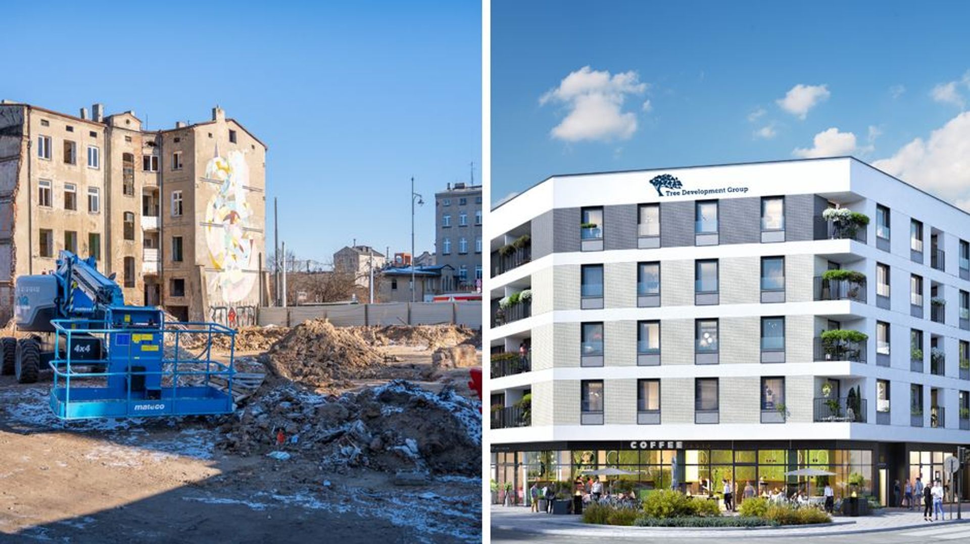 Rusza budowa „Rezydencji Śródmiejskiej” w Łodzi. Nowy apartamentowiec i rewitalizacja zabytkowej kamienicy przy Kilińskiego 