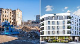 Rusza budowa „Rezydencji Śródmiejskiej” w Łodzi. Nowy apartamentowiec i rewitalizacja zabytkowej kamienicy przy Kilińskiego [WIZUALIZACJE]