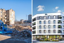 Rusza budowa „Rezydencji Śródmiejskiej” w Łodzi. Nowy apartamentowiec i rewitalizacja zabytkowej kamienicy przy Kilińskiego [WIZUALIZACJE]