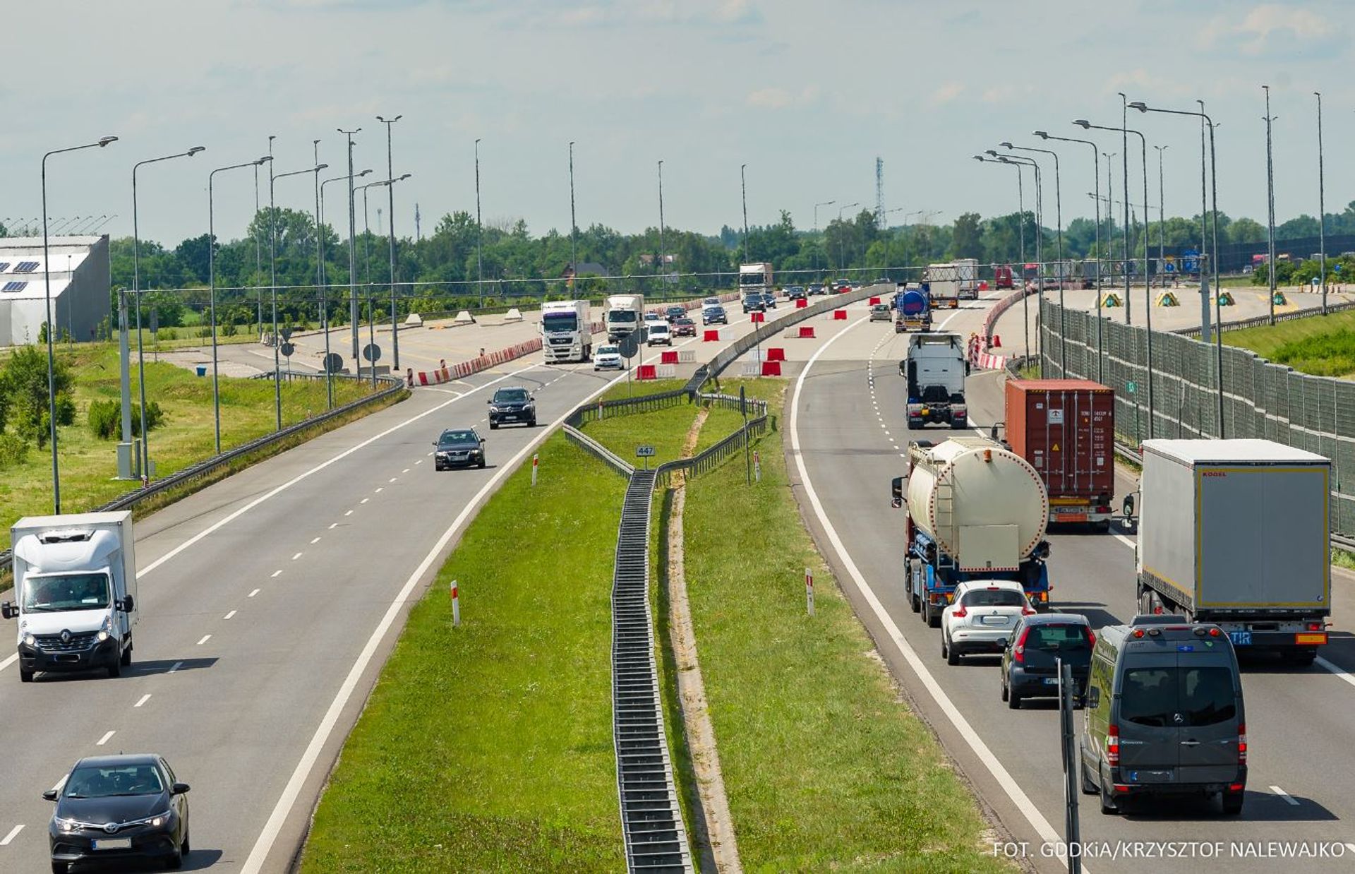 Rusza rozbudowa pierwszego odcinka autostrady A2 między Warszawą i Łodzią