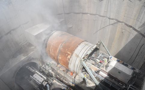 Faustyna rozpoczęła drążenie drugiego tunelu kolejowego na trasie Łódź Fabryczna – Kaliska/Żabieniec