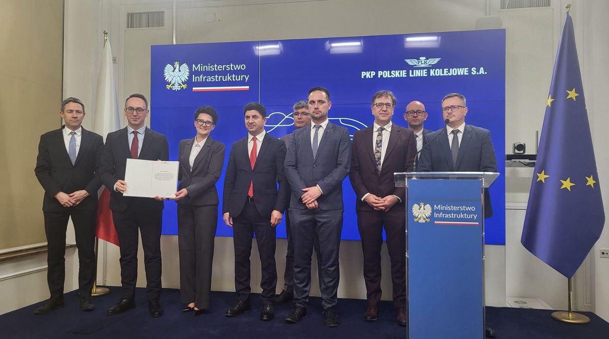 Fot. Piotr Hamarnik /PKP Polskie Linie Kolejowe SA