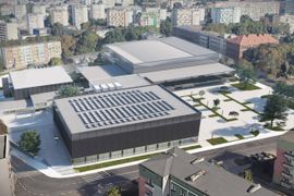 Trwa przebudowa i modernizacja Szczecińskiego Domu Sportu [FILM+WIZUALIZACJE]