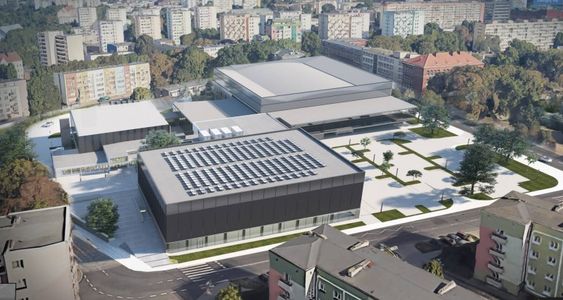 Trwa przebudowa i modernizacja Szczecińskiego Domu Sportu [FILM+WIZUALIZACJE]