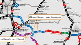 GDDKiA spina w całość sieć dróg ekspresowych w centrum Polski