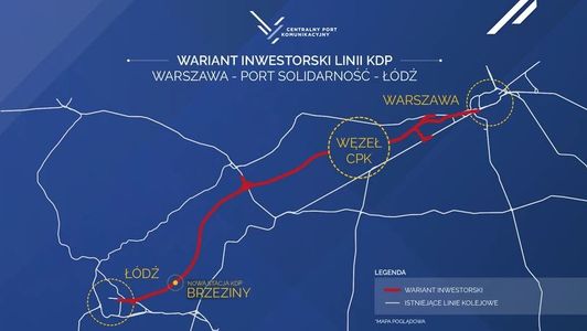 Ruszył Kolejowy Program Dobrowolnych Nabyć CPK dla KDP Warszawa – Łódź