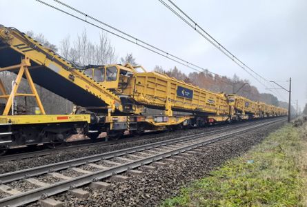 Specjalistyczny sprzęt usprawni przewozy koleją na magistrali Śląsk – Bałtyk