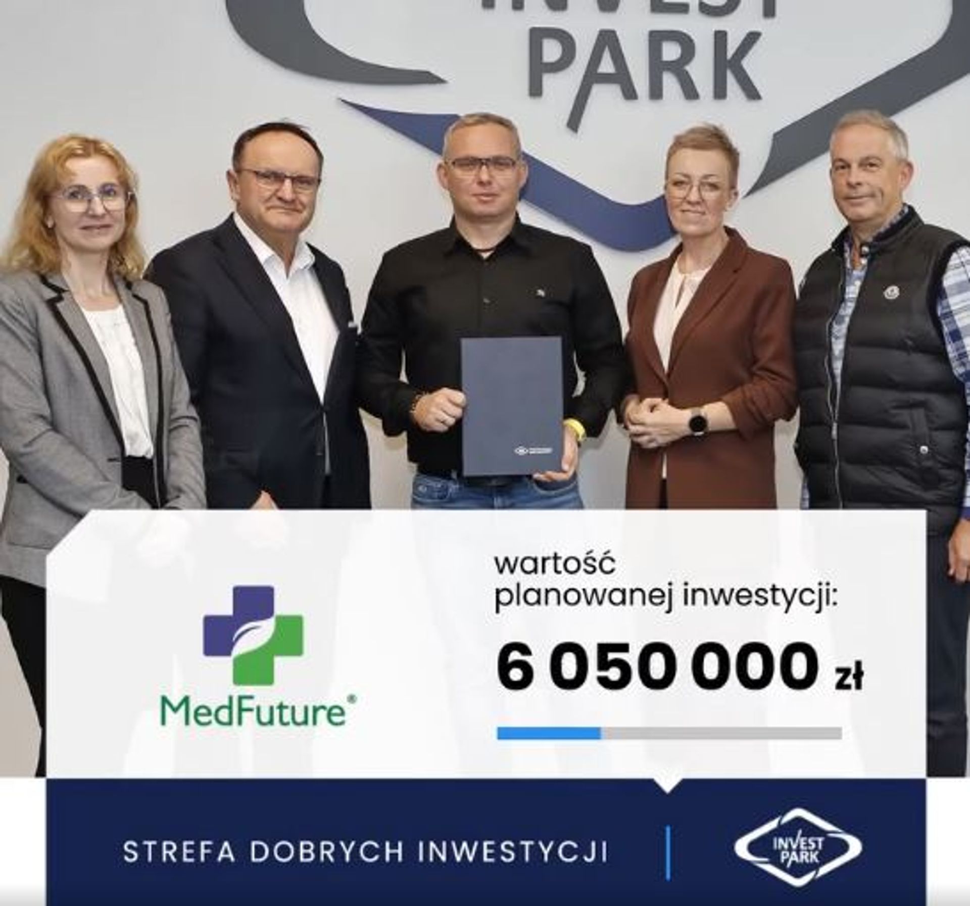 Polska firma Medfuture wchodzi do WSSE "INVEST-PARK"