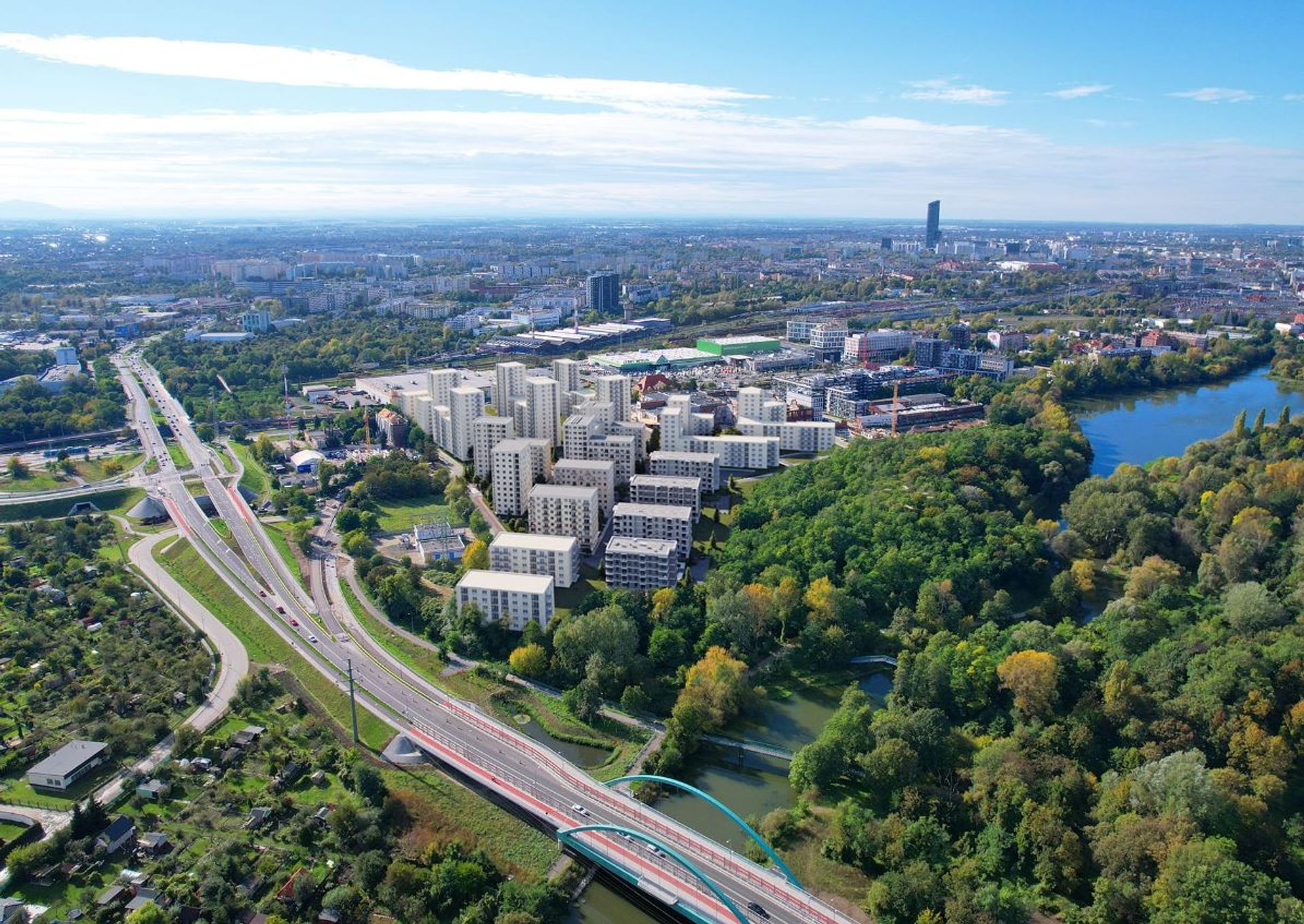 We Wrocławiu powstaje nowe, wielkie osiedle z 1500 mieszkań 