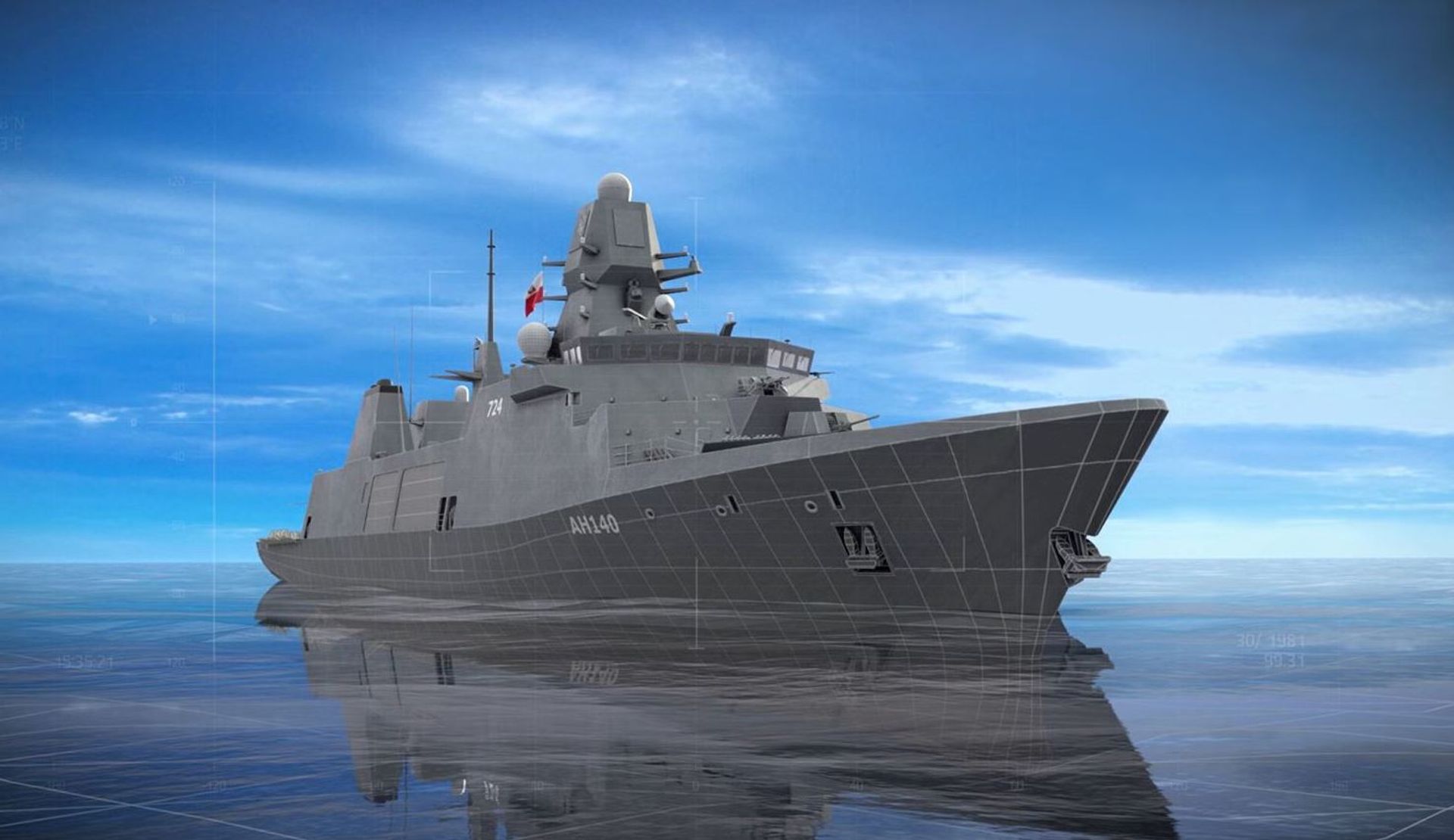 PGZ Stocznia Wojenna w Gdyni rozpoczyna budowę fregaty Huragan. Trzeci okręt programu Miecznik wchodzi na pochylnię