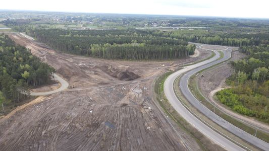 Węzeł Emilia na skrzyżowaniu drogi ekspresowej S14 i autostrady A2 w województwie łódzkim zostanie rozbudowany