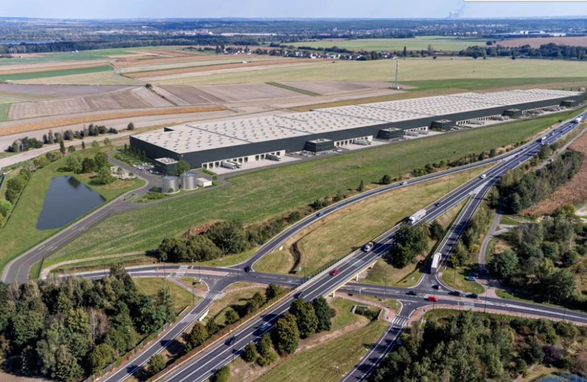 Śląskie: Ruszyła budowa nowego, wielkiego parku logistyczno-produkcyjnego przy autostradzie A4