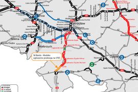 Ogłoszono przetarg na dokumentację ostatniego odcinka S8 Wrocław/Kobierzyce - Kłodzko