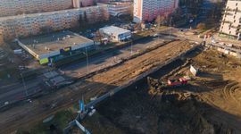 Trwa budowa nowej trasy tramwajowej przez Popowice [FILM + ZDJĘCIA]