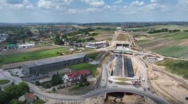 Trwają prace na budowie S52 Północnej Obwodnicy Krakowa [FILMY]
