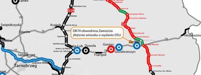 Kolejny krok do budowy obwodnicy Zamościa, w ciągu DK74