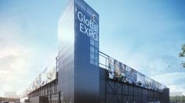 [Warszawa] Na terenie Portu Żerańskiego w Warszawie rośnie kompleks z Centrum Targowo-Wystawienniczym Global Expo