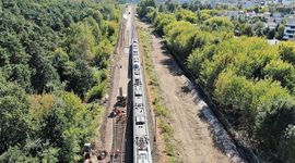 PKP PLK modernizują trasę z Warszawy w kierunku Otwocka 