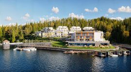 Nad Jeziorem Żywieckim otwarty został luksusowy kompleks Lake View Żywiec Resort & Spa [ZDJĘCIA]