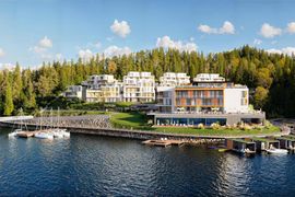 Nad Jeziorem Żywieckim otwarty został luksusowy kompleks Lake View Żywiec Resort & Spa [ZDJĘCIA]