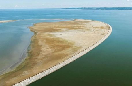 Polsce przybywa nowy teren. Na Pomorzu trwa budowa Wyspy Estyjskiej, sztucznej wyspy refluacyjnej na Zalewie Wiślanym [FILMY]