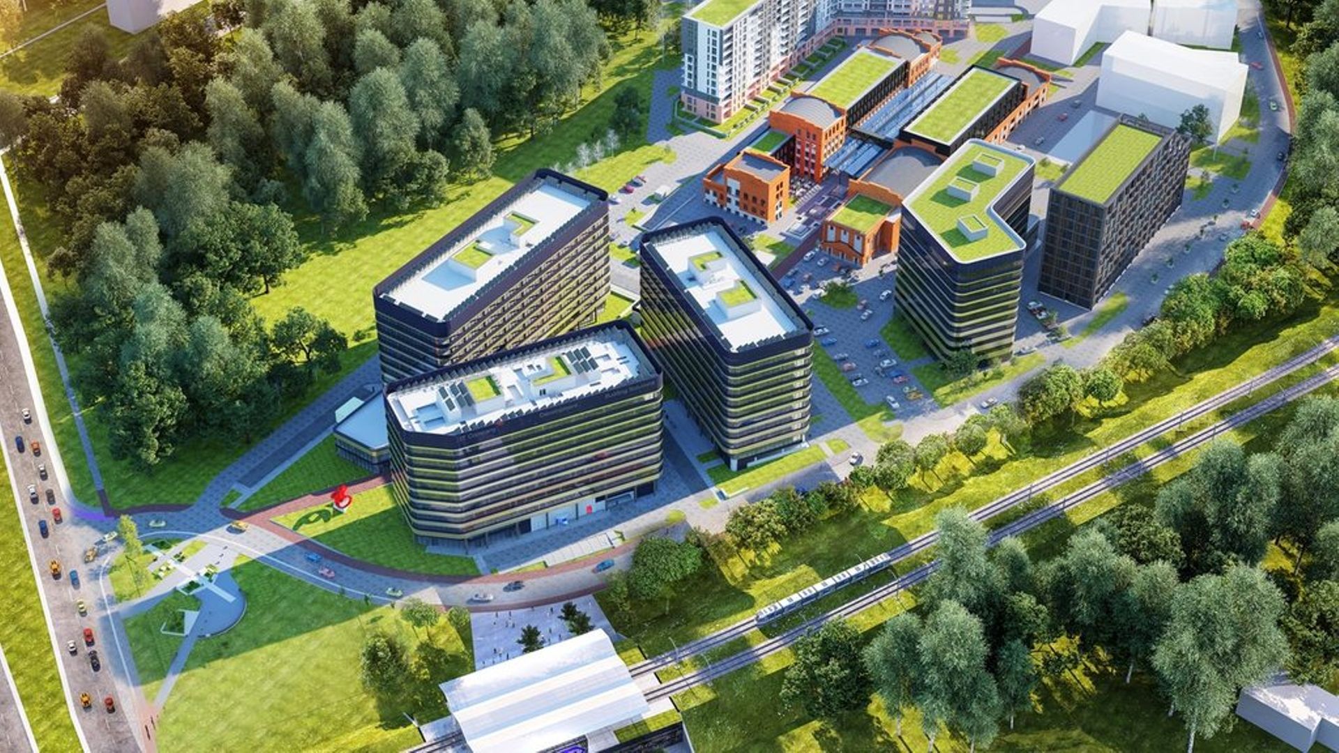 W Krakowie powstaje kompleks biurowy Fabryczna Office Park 