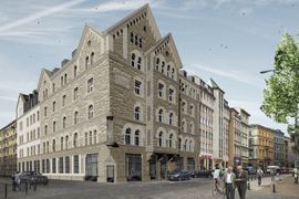 Wrocław: Rafin Developer przywróci zabytkowemu hotelowi w centrum miasta pierwotny wygląd [WIZUALIZACJE]