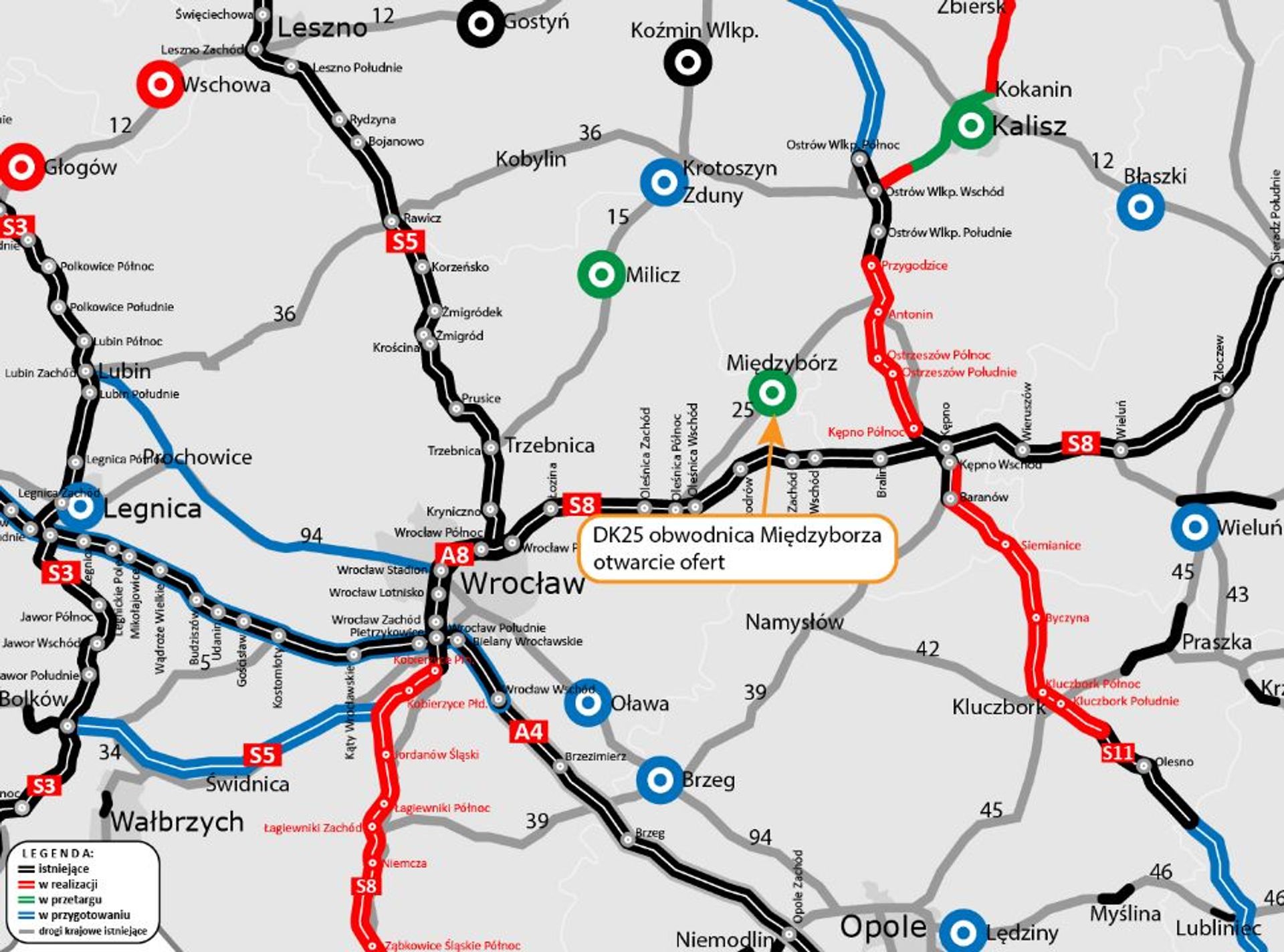 Coraz bliżej budowy nowej obwodnicy na Dolnym Śląsku