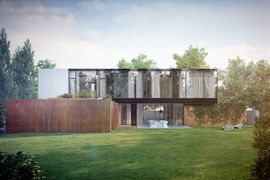 [Wrocław] Wrocławscy architekci zaprojektowali sobie dom. Będą tam też pracować