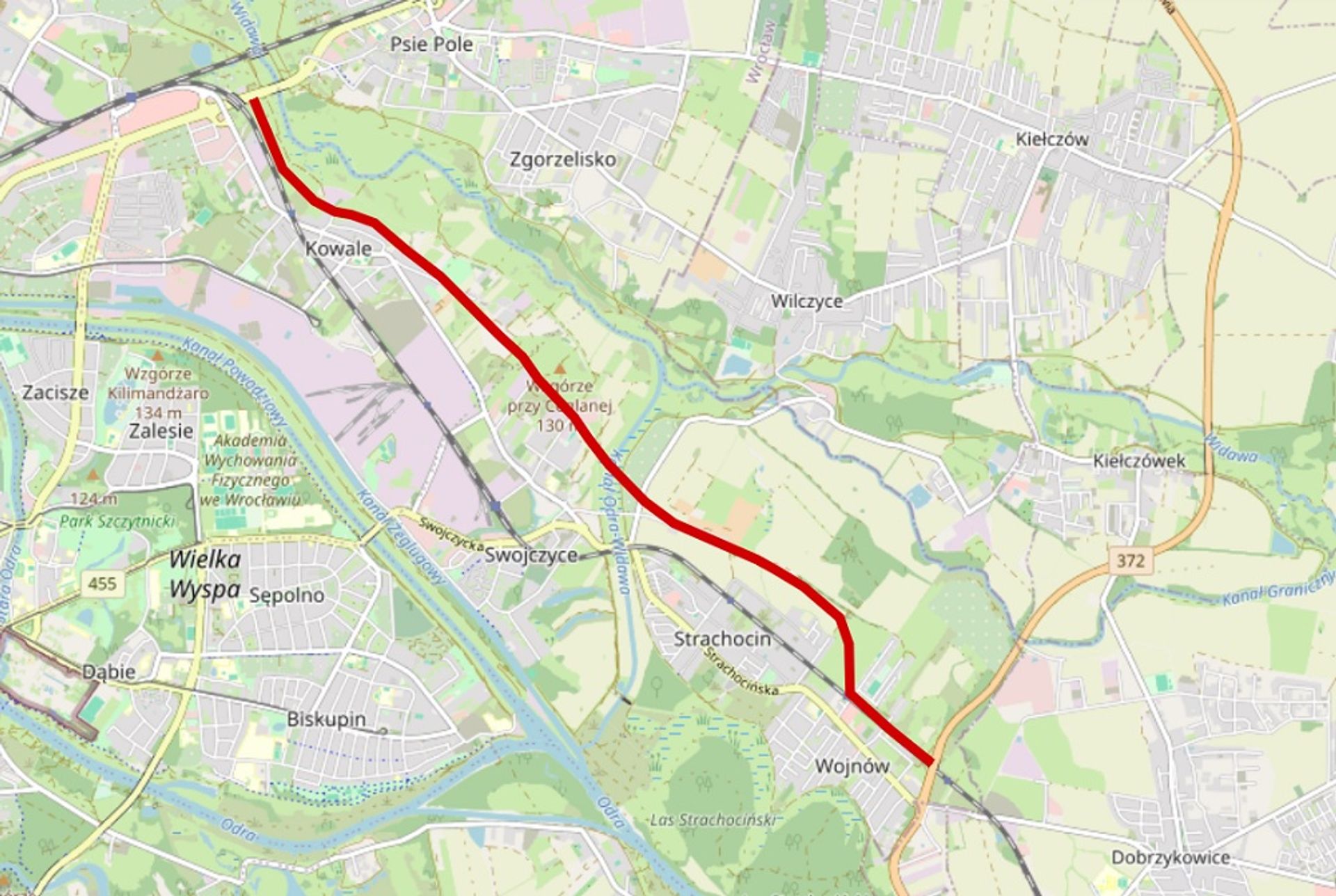 Wrocław: Trasa Swojczycka o długości 21 km: DSDiK otworzyła oferty w przetargu na kluczowe studium